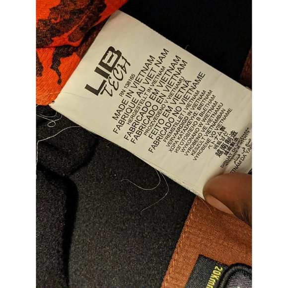 Lib Tech Storm Factory Wayne Snowboard Pants Sz. Small - Burgundy - Picture 9 of 12